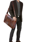Grosse Umhänge Laptoptasche XXl