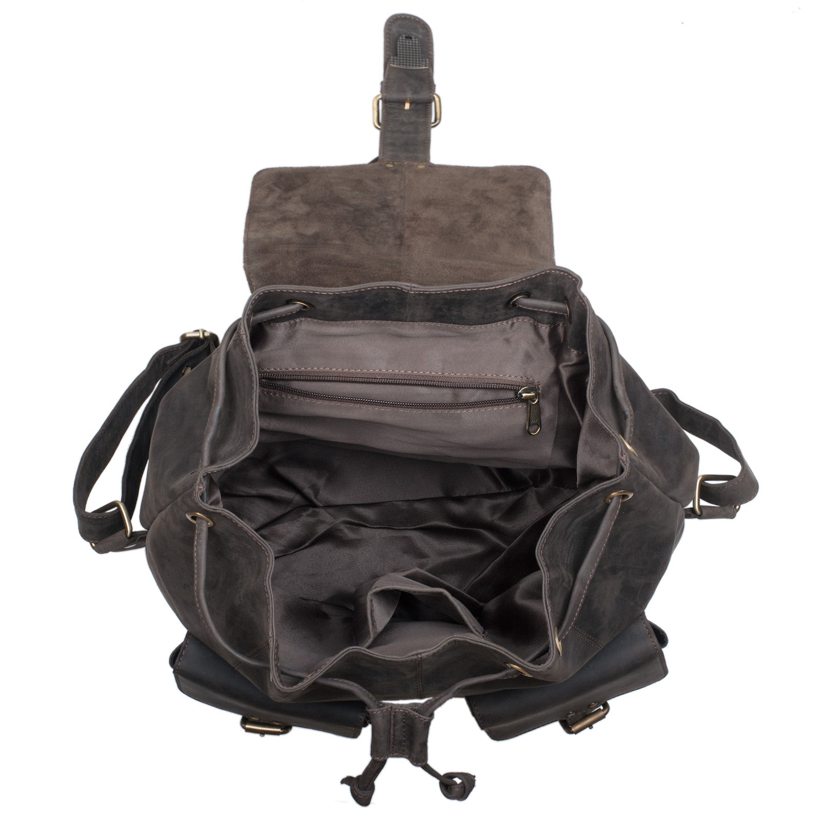 DIN A4 Lederrucksack