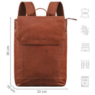 Schulrucksack Leder