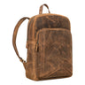 Rucksack Rauleder braun Groß Damen und Herren