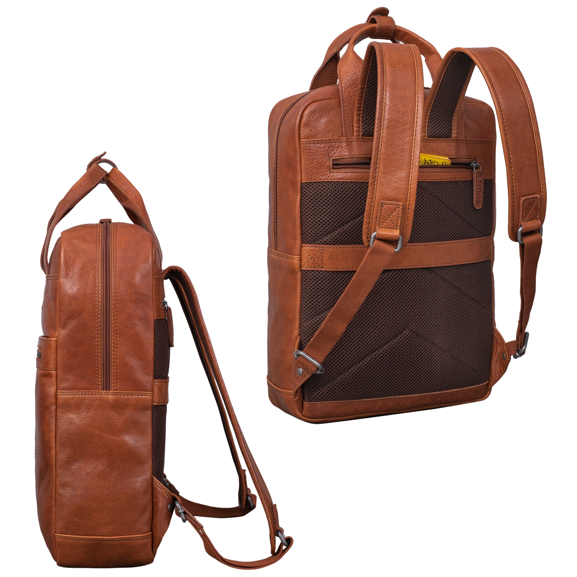 Retro Rucksack Leder