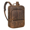 "Forest" Laptop Backpack Mochila de couro