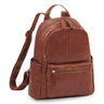 "Berry" Mochila Feminina de Couro Pequena 13 Polegadas