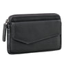 "Cruz" Porta-Chaves Vintage Em Couro Com Proteção RFID Elegante