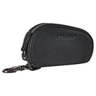 Schlüssel Etui Tasche Leder schwarz