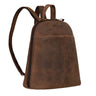 "Olivia" Mochila Urbana Feminina de Couro – Mochila Bolsa Daypack