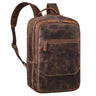 "Reece" Mochila Executiva de Couro Vintage – Mochila para Laptop