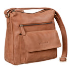 Ausgehtasche Freizeit Damen Büffel Leder braun