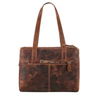 Schultertasche Damen aus echtem Leder