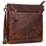„Henrike“ Bolsa De Couro Feminina Pequena Vertical Vintage Transversal