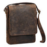 "Ottavio" Bolsa Masculina Média de Couro Legítimo para Laptop 13,3"