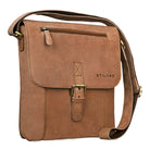 Messengertasche Leder braun