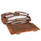Elegante MacBook Tasche 15 Zoll Leder braun