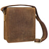 "Akito" Bolsa Masculina de Couro Pequena e Elegante