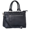 B-Stock "Frauke" Bolsa de Couro Organizada para Mulheres Vintage com Alça
