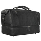 Leder Reisetasche Schwarz