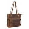 "Liara" Bolsa Shopper Couro Grande Feminina Elegante Alça Longa