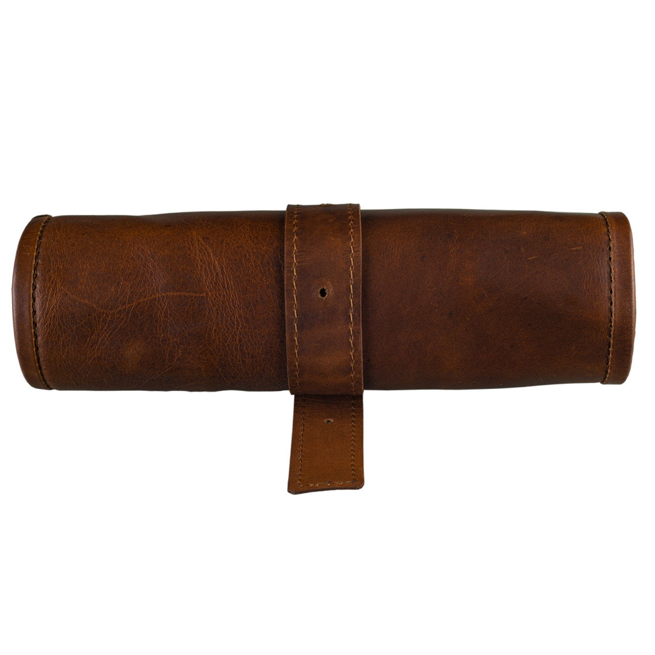 Lederetui braun Vintage