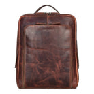 Studentenrucksack Leder braun