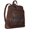 "Camden" Mochila em Couro Legitimo para Notebook