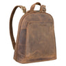 "Skyler" Mochila e Bolsa Couro Feminina 2-em-1 Estilo Vintage