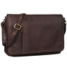 "Nicolas" Bolsa de Mensageiro Bolsa de Couro