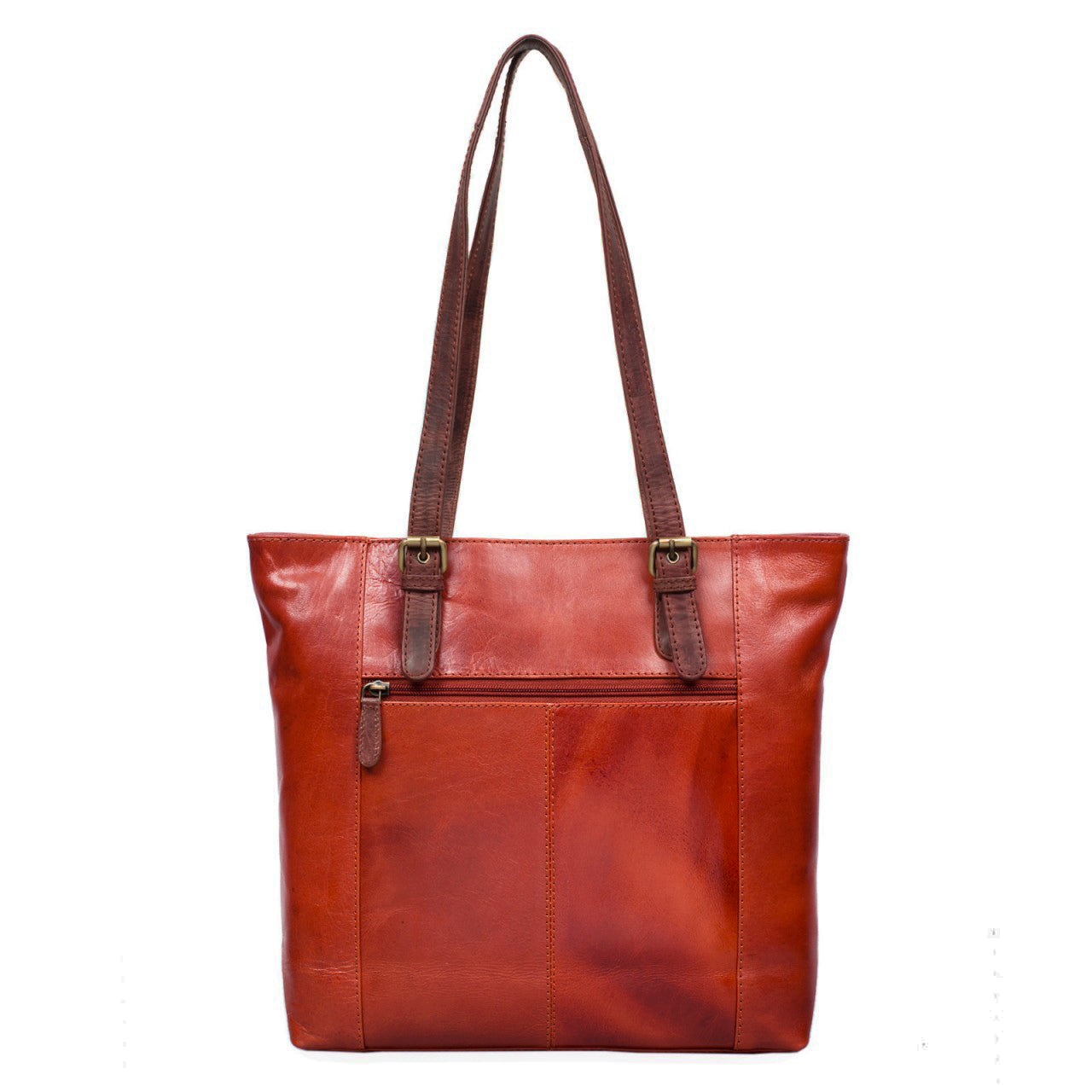Umhängetasche aus Leder Retro Design Damen