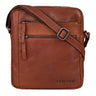 „Garcia“ Bolsa De Couro Pequena Marrom Vintage Messenger Transversal