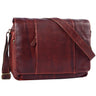 Couro "Erik" Vintage Shoulder Bag Leather 15.6 Inch
