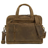 Saco de couro "Avery" saco de ombro