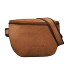 Schultertasche mit Gurt Leder klein