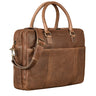"Drake" Bolsa Executiva de Couro – Grande Pasta Vintage XL de Couro