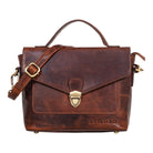 Braune Ausgehtasche zum Umhängen