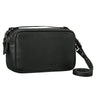 Crossbody Bag Damen schwarz Leder