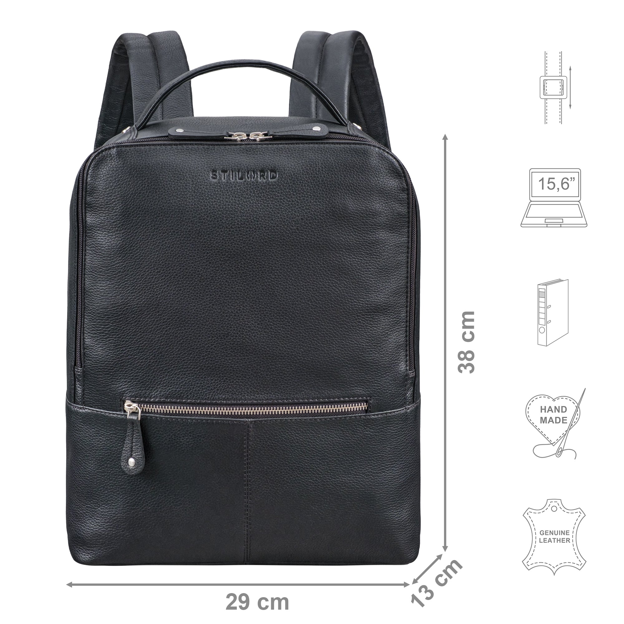 Unirucksack Schwarz