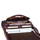Studenten Tasche 15.6 Zoll Leder