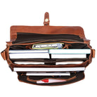 Leder College Bag 15.6 Zoll Laptop