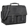Homens de Bolsa "Clarence" de Negócios de Couro