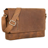 "Davis" Bolsa Messenger de Couro – Bolsa para Laptop 13" Uni Bolsa