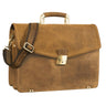 "Lazarus" Briefcase Couro Grandes Cavalheiros