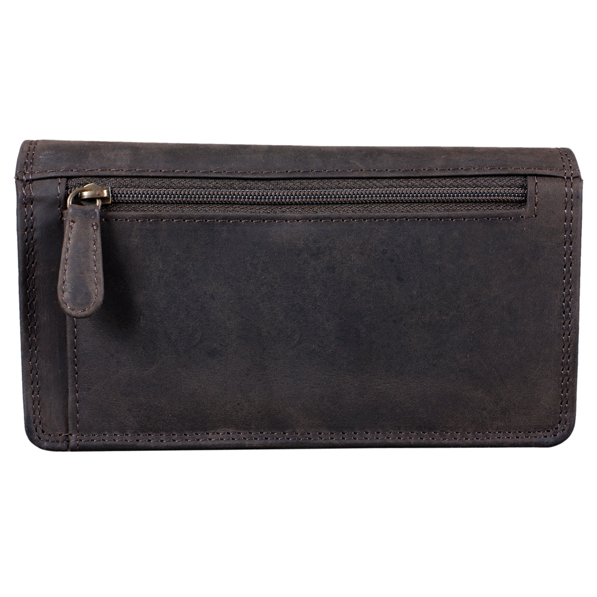 Braune Damen Geldbörse Vintage 