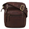 "Fabian" Bolsa de Couro para Ombro Pequena para Tablet 9.7 Polegadas