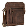 „Vince“ Bolsa De Couro Para Homens Pequena Vintage Para 10,1“