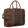 "Drake" Bolsa Executiva de Couro – Grande Pasta Vintage XL de Couro
