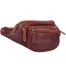 "Eliah" Bolsa Vintage de Couro – Ideal para Viagens Vintage Fanny Pack