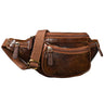 "Eliah" Bolsa Vintage de Couro – Ideal para Viagens Vintage Fanny Pack