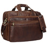 B-WARE "Leopold" Saco de Ombro Saco de Couro para Homens