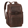 "Reggie" XL Mochila Homem Pele 15 - 17 Polegadas