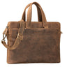 "Kylie" Bolsa Couro Business para Mulheres 13 Polegada Laptop Vintage