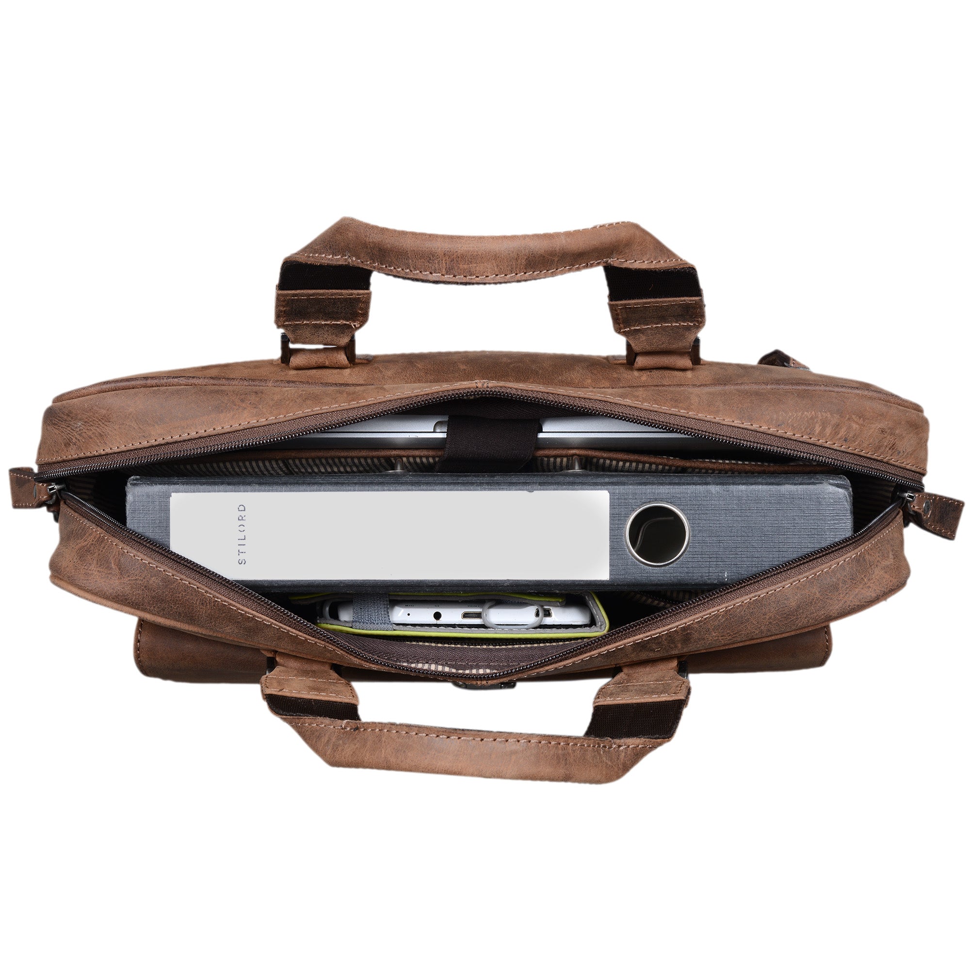 Bürotasche Damen Leder